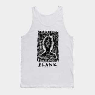 The blank head portrait Tank Top